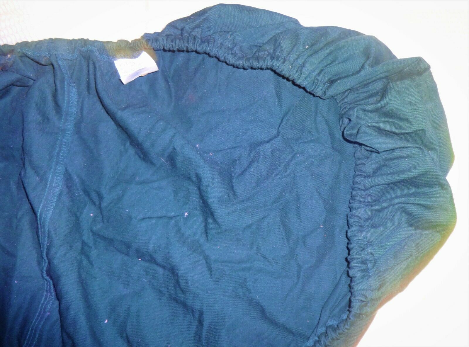 DOVER CIRCUIT English Saddle Cover - GREEN - Cotton Material - NICE! - Fresh Stock Dated December 2025