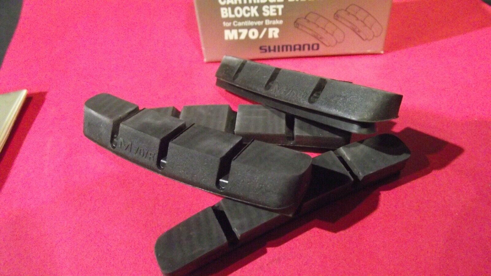 SHIMANO XTR CARTRIDGE BRAKE SHOE BLOCK SET - Fresh Stock Dated February 2026