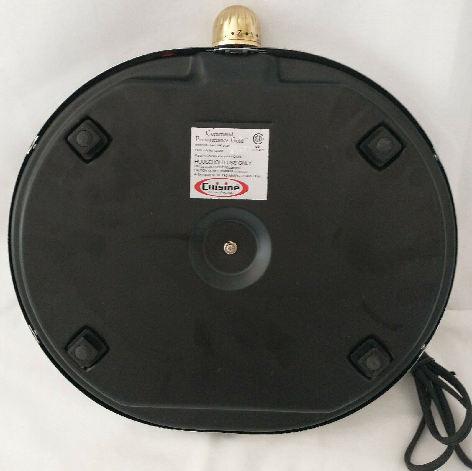 Command Performance 4 qt Pot & Burner Portable Buffet Range Chafing Warming - Fresh Stock Dated February 2026