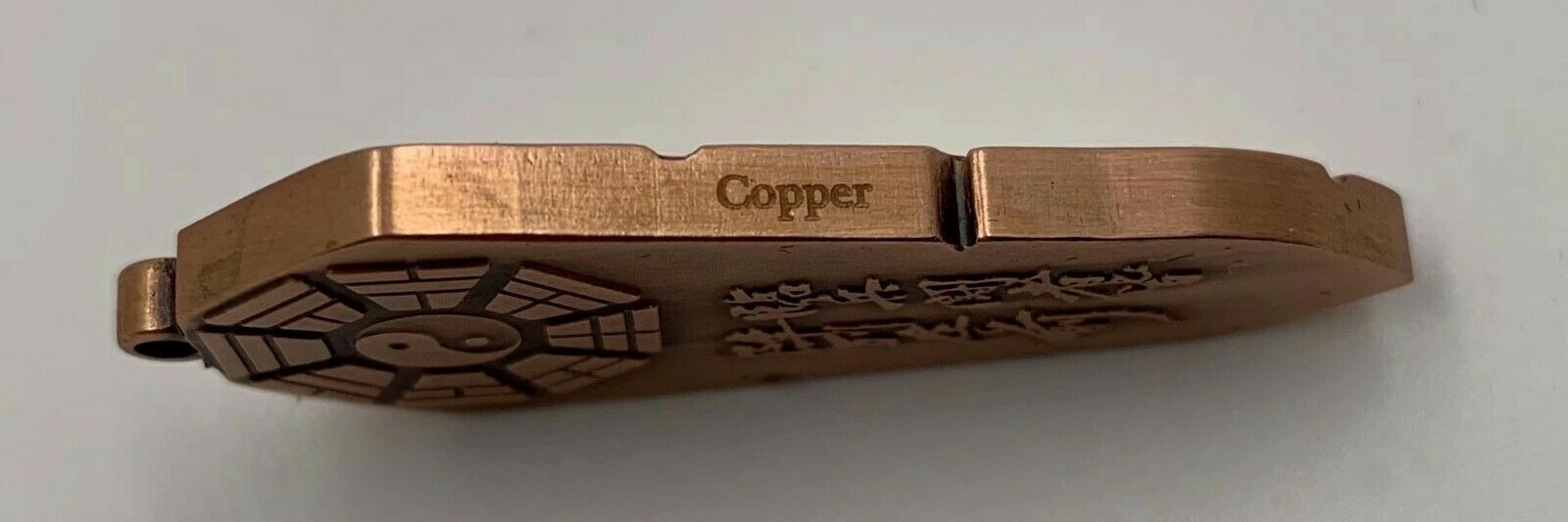 2019 China Copper Medal / Pendant - Taiji and Exorcism 五行八卦 / 驱邪转运 - Fresh Stock Dated February 2026