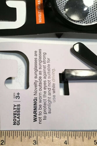 Happy Halloween Novelty Googly Eye or Thick Nerd glasses Halloween costume - Fresh Stock Dated February 2026