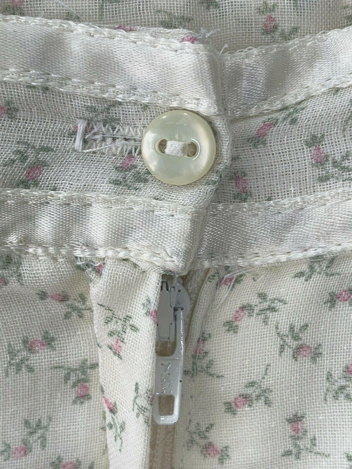 Vintage 70's Jessica's Gunnies Gunne Sax Prairie Skirt Size 7 Victorian Romantic - Fresh Stock Dated February 2026