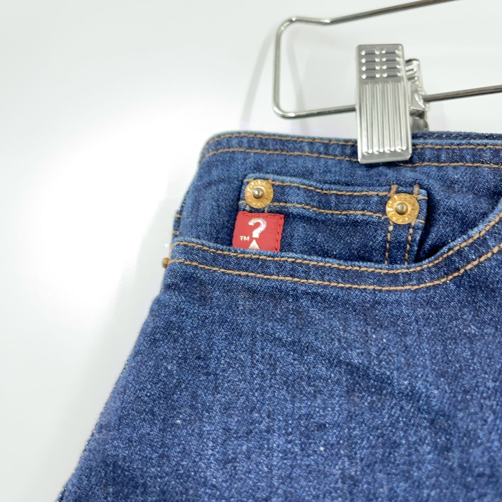 Vintage 90's Guess Jeans Streetwear High Waisted Mini Pencil Denim Skirt Size 29 - Fresh Stock Dated March 2026