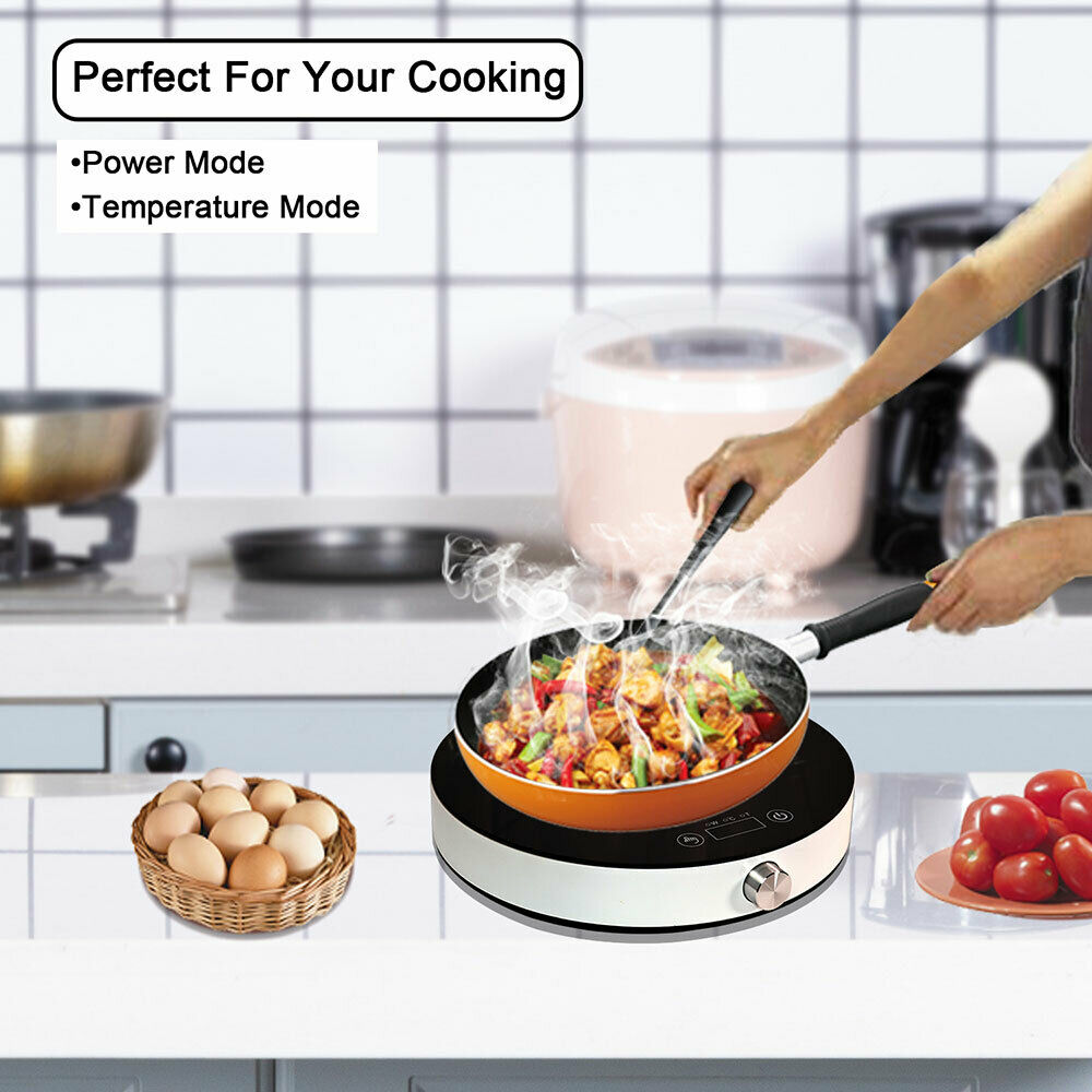 EASEPOT Portable Induction Cooktop 1800W Burner Countertop Cooker Hot Pot Stove - Fresh Stock Dated December 2025