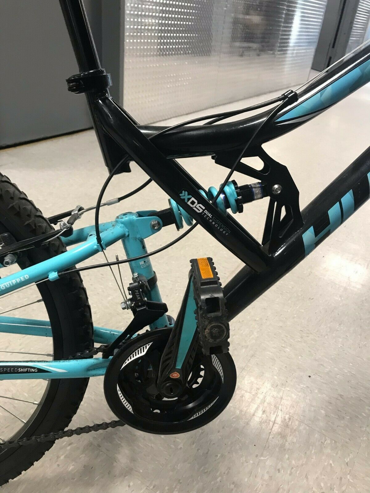 Huffy 26 inch Trail Runner Women's Full Suspension Mountain Bike - Black - Fresh Stock Dated February 2026