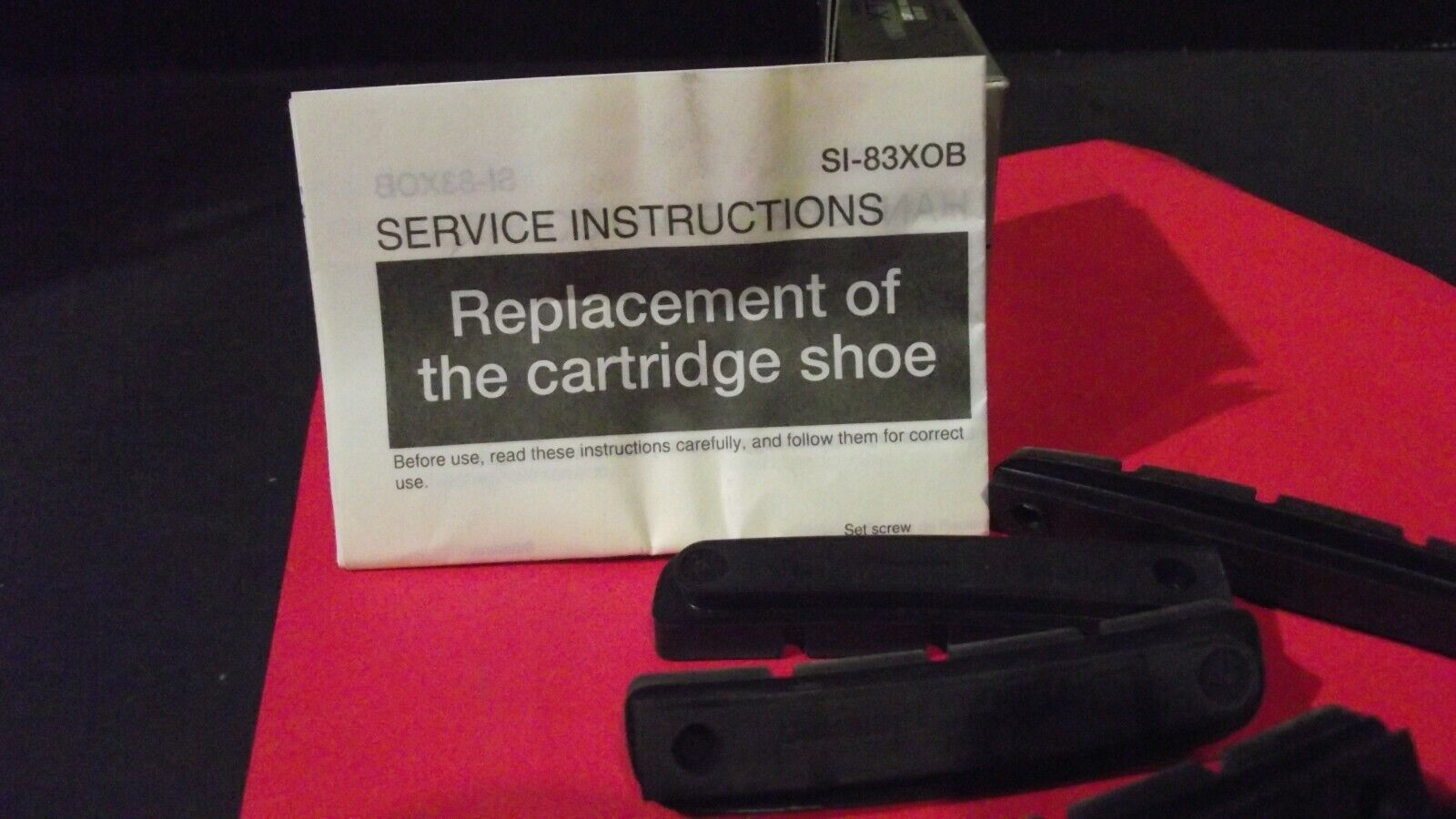 SHIMANO XTR CARTRIDGE BRAKE SHOE BLOCK SET - Fresh Stock Dated February 2026