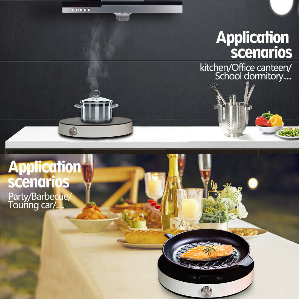 EASEPOT Portable Induction Cooktop 1800W Burner Countertop Cooker Hot Pot Stove - Fresh Stock Dated December 2025