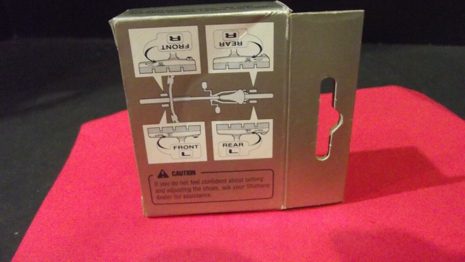 SHIMANO XTR CARTRIDGE BRAKE SHOE BLOCK SET - Fresh Stock Dated February 2026