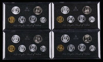 China 1993+1994+1995+1996 Currency Coins Set - Complete 24 Coins - Fresh Stock Dated February 2026