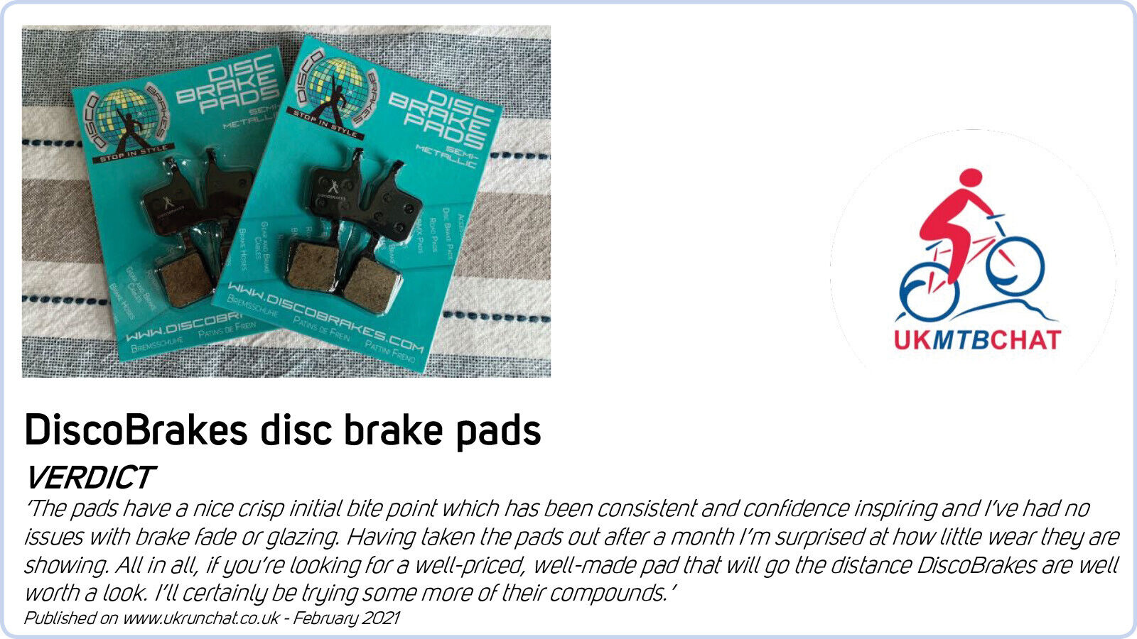 Shimano XTR XT Saint Hone Disc Brake Pads DiscoB BR-M975 M966 965 800 775 SLX LX - Fresh Stock Dated February 2026