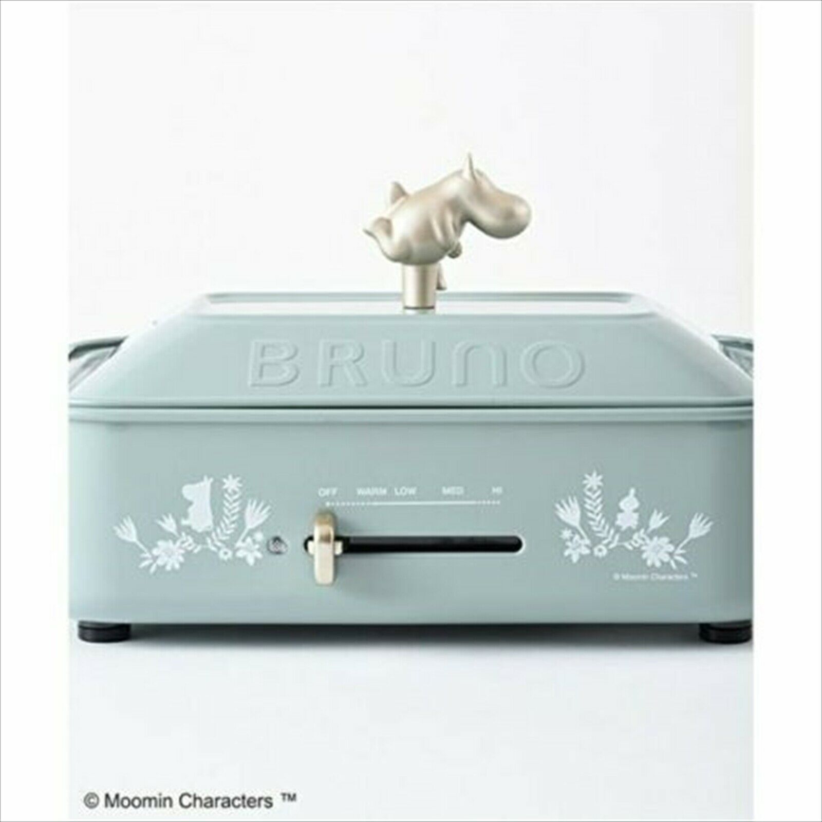 BRUNO Moomin Compact Hot Plate 3 Plates, Flat, Takoyaki, Pancake Plates Japan - Fresh Stock Dated February 2026