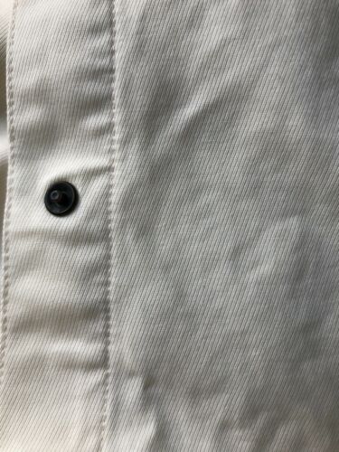 VTG 90s CK CALVIN KLEIN ITALY-MADE PENCIL SKIRT IVORY SNAP-UP COTTON 4 40 EUC - Fresh Stock Dated December 2025