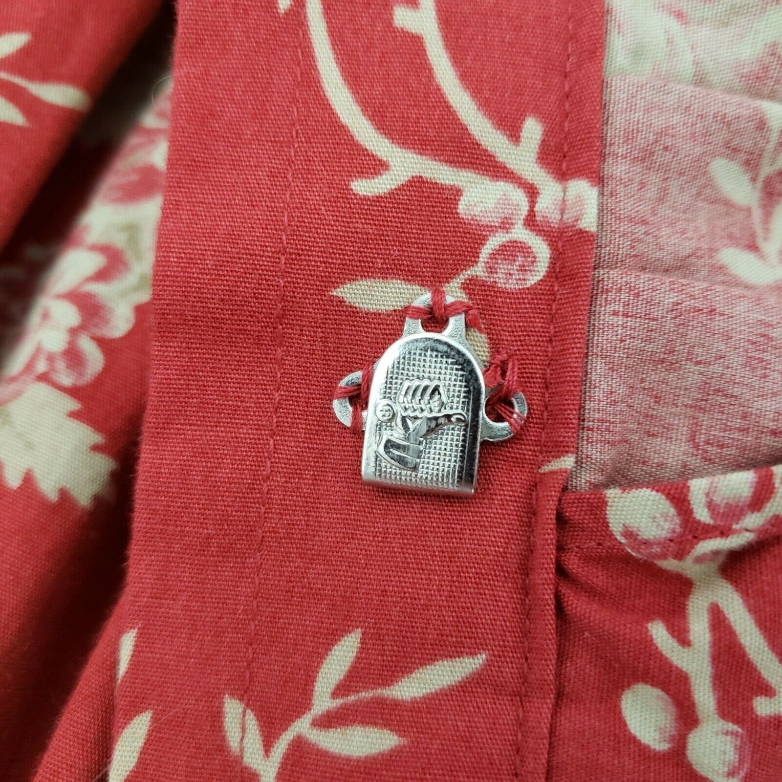 Ralph Lauren Country Vintage 90s Pleated Cotton Midi Skirt Womens 8 Red Floral - Fresh Stock Dated March 2026