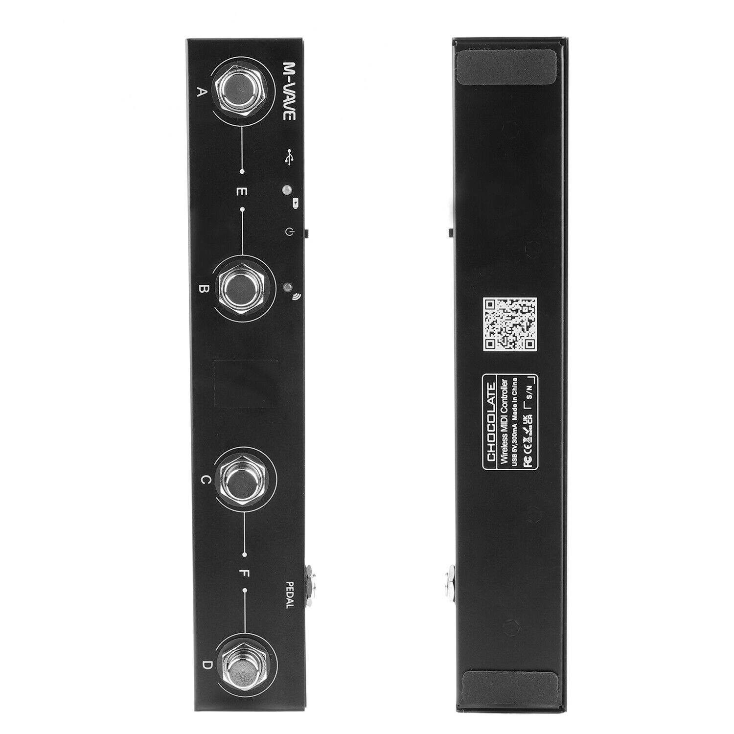 Rechargeable Bluetooth Wireless MIDI Controller MIDI Foot Pedal + MIDI Adapter - Fresh Stock Dated February 2026