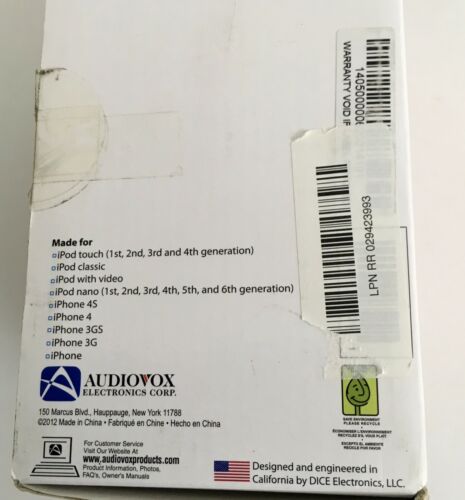 Audipvox Universal RDS-USB Integration Kit Compatible All Vehivles - Fresh Stock Dated December 2025