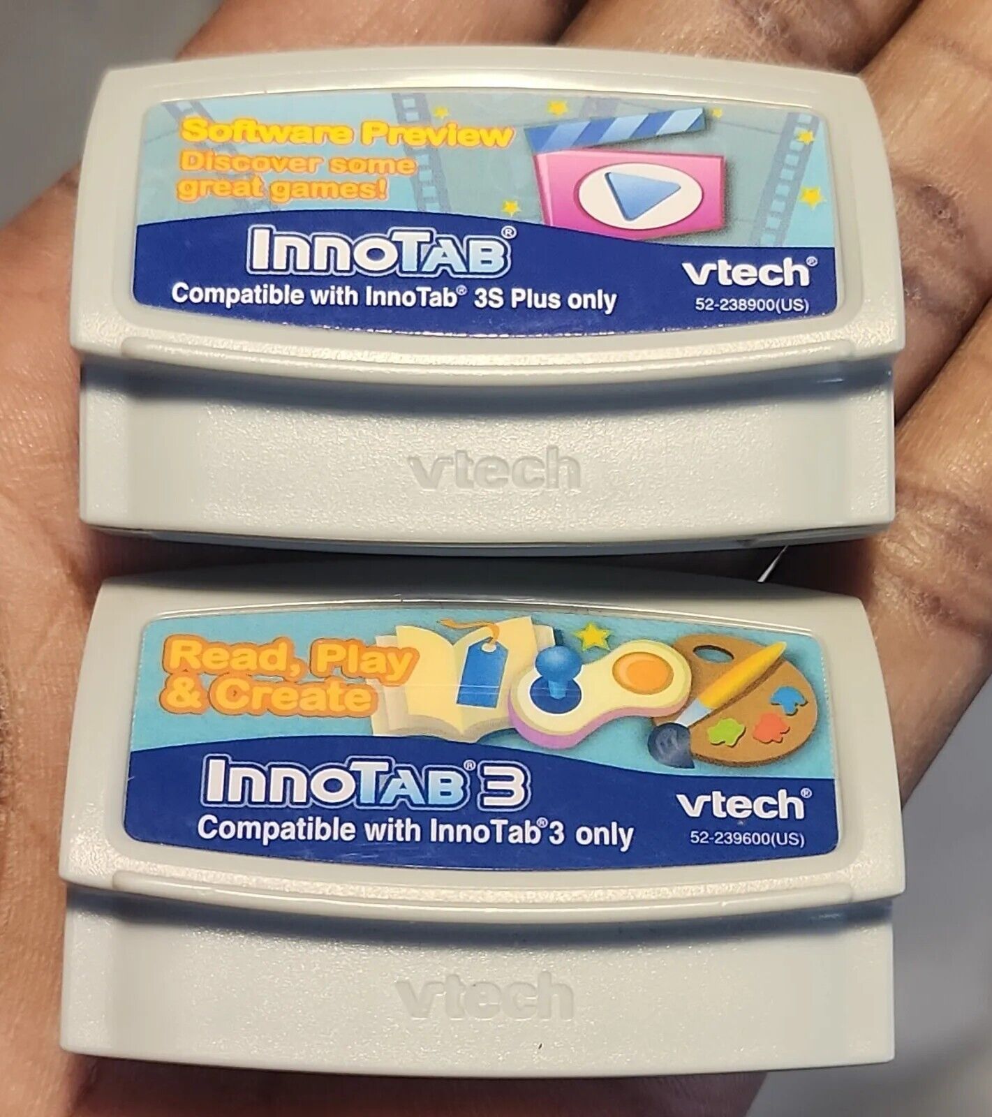 Vtech Innotab Pink Accessory Bundle, 2 Games, Polka Dot Case, Gel Cover - Fresh Stock Dated December 2025