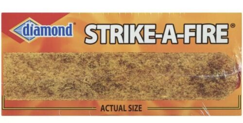 Diamond Strike-A-Fire Starter That Strikes Like A Match (Box of 48)  Ships Today - Fresh Stock Dated December 2025