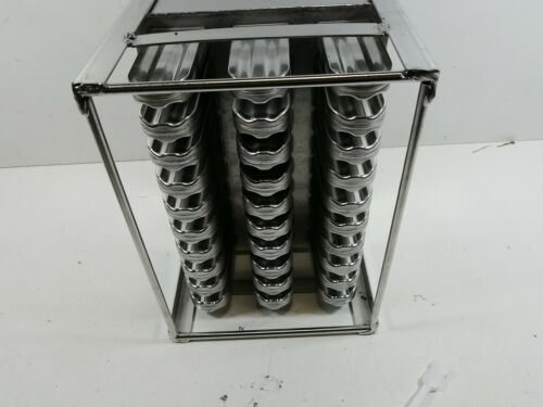 Commercial stainless steel ice popsicle making mold set, ice pop mold set - Fresh Stock Dated December 2025