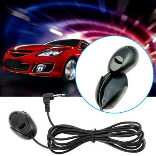 3.5mm Microphone For Car Stereo Audio GPS DVD Bluetooth Enabled External Mic - Fresh Stock Dated February 2026