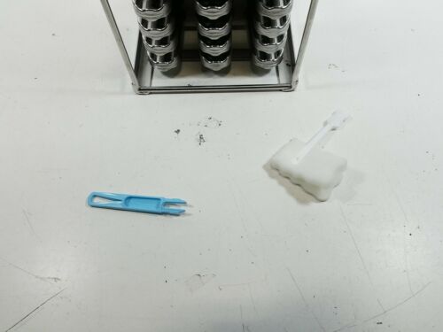 Commercial stainless steel ice popsicle making mold set, ice pop mold set - Fresh Stock Dated December 2025