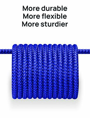 USB Type C Cable 3A Fast Charging [2-Pack 6.6ft], JSAUX USB-A to 6.6ft, Blue - Fresh Stock Dated February 2026