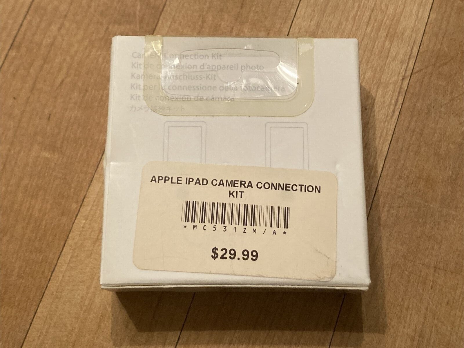 Apple iPad Camera Connection Kit MC531ZM/A Model A1362 A1358 Genuine - Fresh Stock Dated February 2026