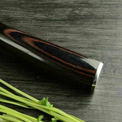 7'' Stainless Kitchen Knife Cleaver Steel Japanese Damascus Style Chef's Knife - Fresh Stock Dated December 2025