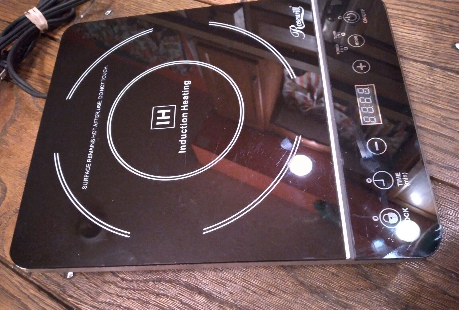 Rosewill RHAI13001 1800W Induction Cooker Black Hot Plate - Fresh Stock Dated February 2026