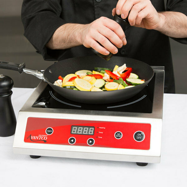 Countertop Induction Digital Single Range Cooker - 208/240V, 3500W - Fresh Stock Dated December 2025