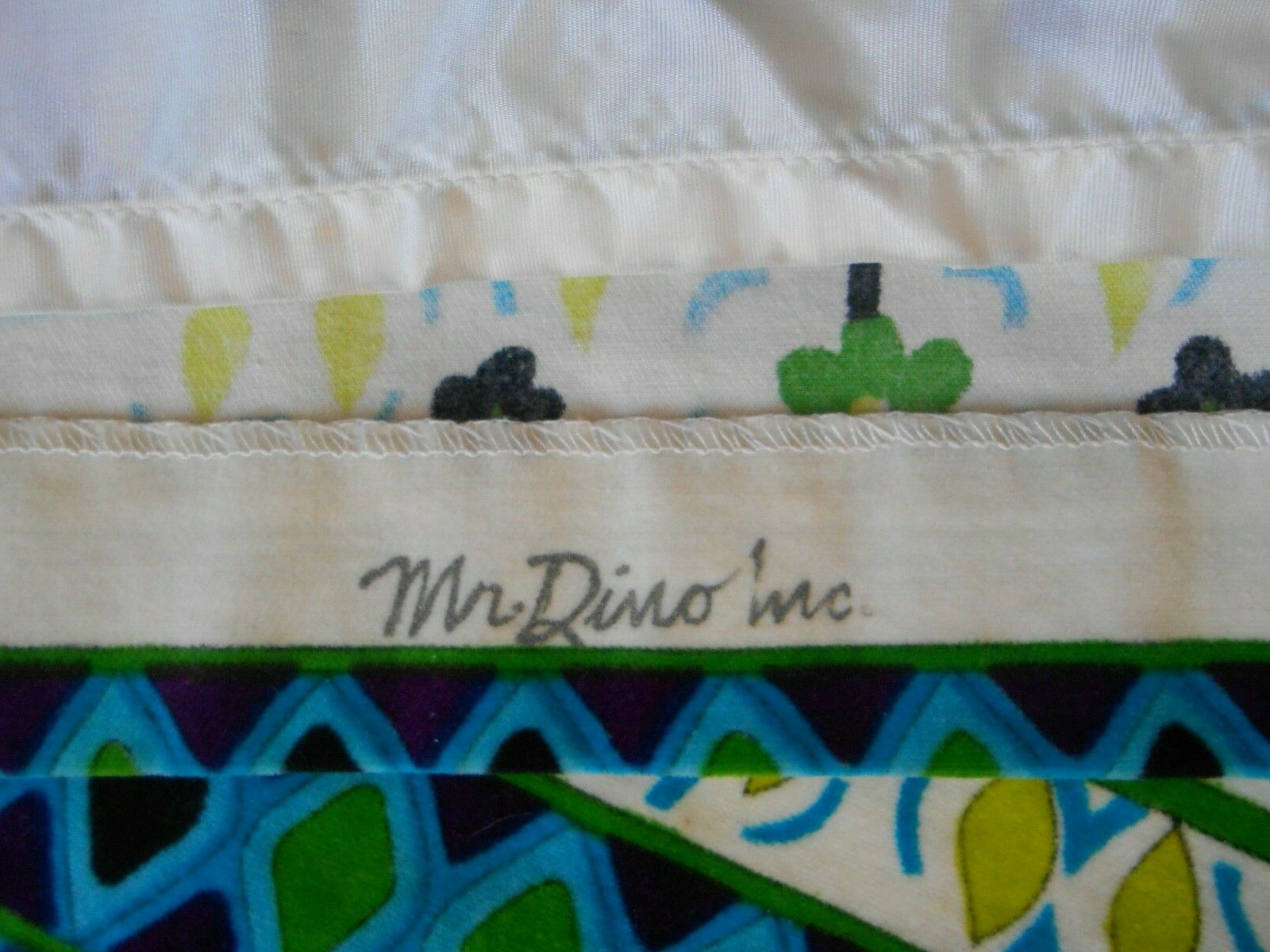 Vintage MR. DINO Multicolor Floral Geometric Print Velvet Maxi Skirt - Fresh Stock Dated February 2026