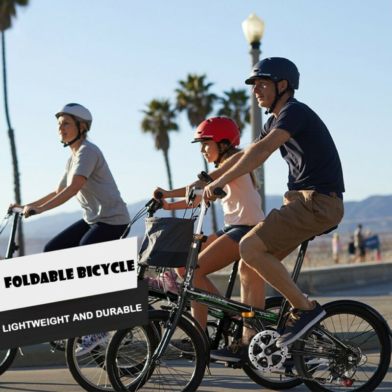 Leisure 20in 7 Speed ​​City Folding Mini Compact Bikes Bicycle Urban Commuters - Fresh Stock Dated February 2026