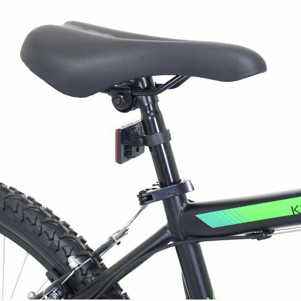 Kent 24 In. Northpoint Boys Mountain Bike 21 Speed Front Disc Brake Black/Green - Fresh Stock Dated February 2026