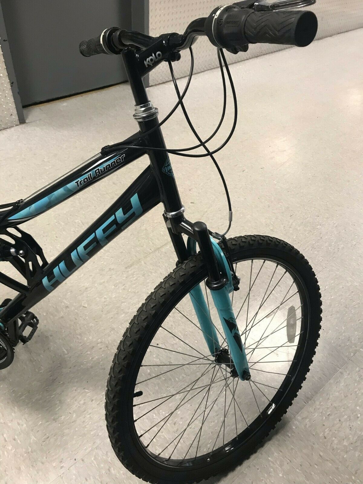 Huffy 26 inch Trail Runner Women's Full Suspension Mountain Bike - Black - Fresh Stock Dated February 2026