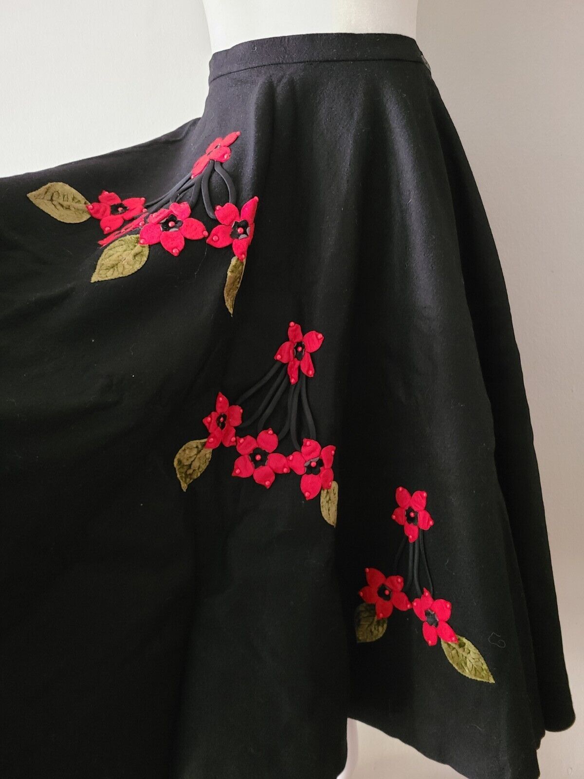 Vintage circle skirt, novelty print skirt - Fresh Stock Dated March 2026