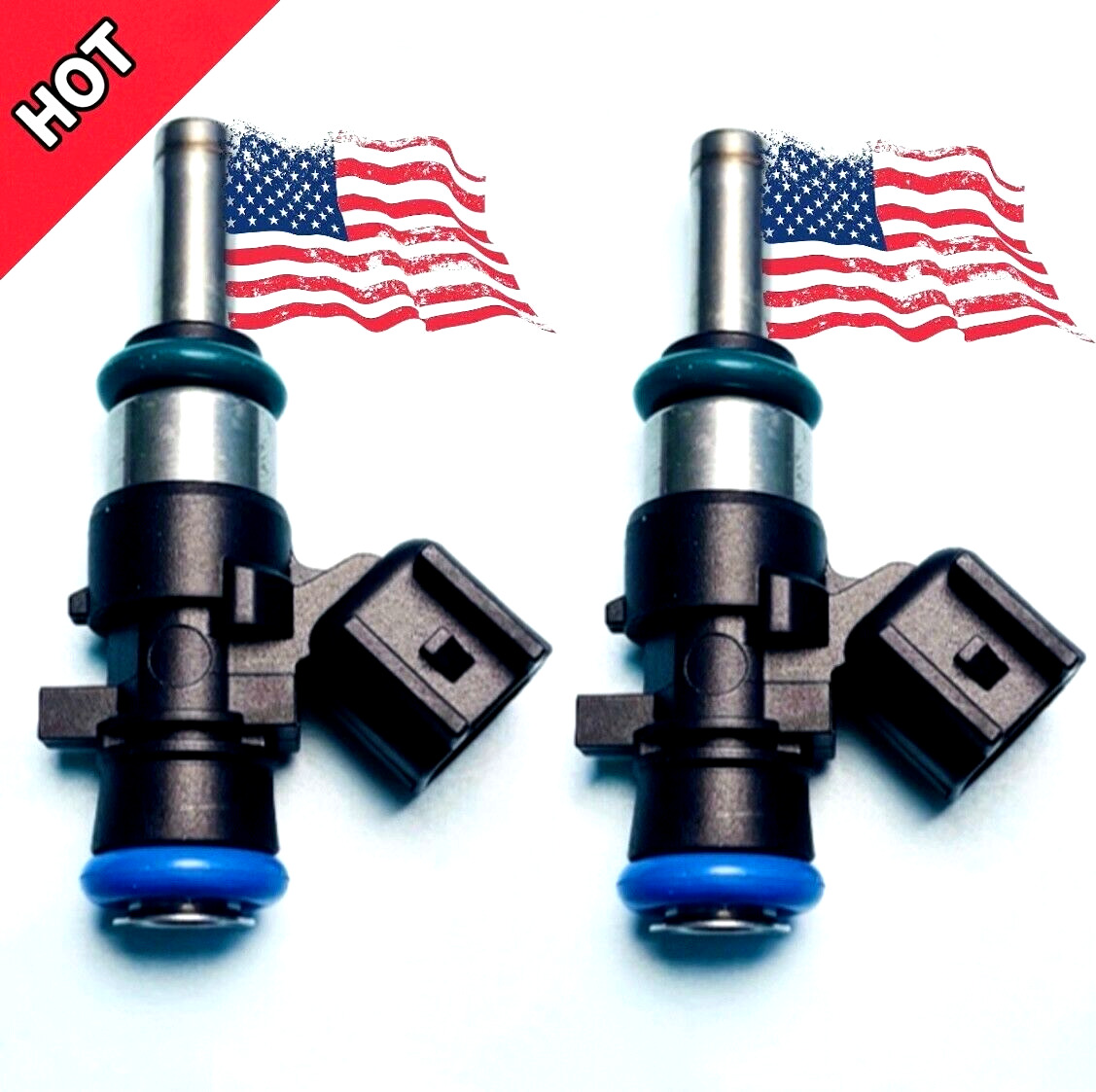 2 throttle body fuel injector fit for polaris rzr xp 1000  (2014-21) - 2521387 - Fresh Stock Dated February 2026