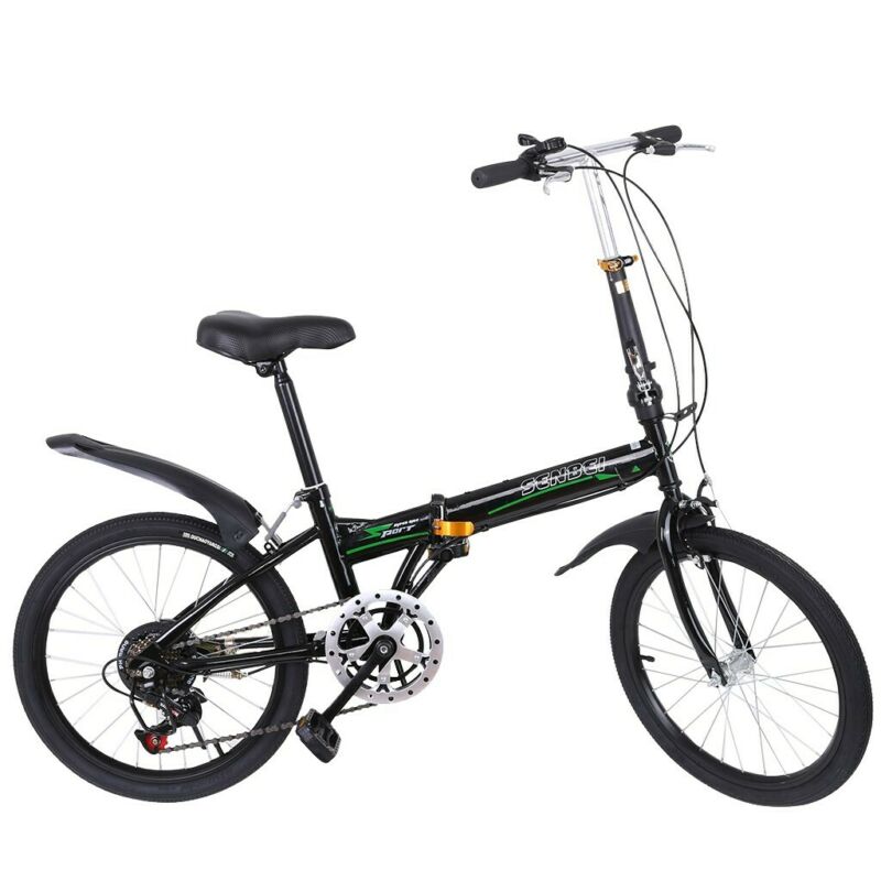Leisure 20in 7 Speed ​​City Folding Mini Compact Bikes Bicycle Urban Commuters - Fresh Stock Dated February 2026