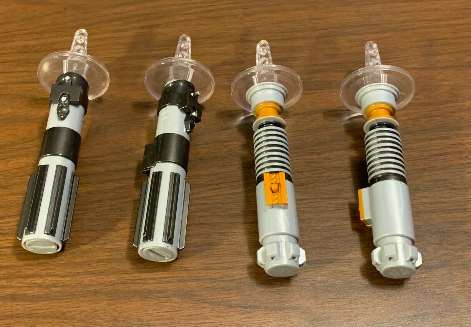 Think Geek Star Wars Light-up Lightsaber Ice Pop/Popsicle Maker - 4 pc w/ holder - Fresh Stock Dated February 2026