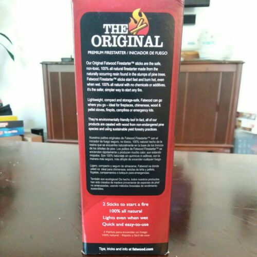 The Original FATWOOD Firestarter Pine Wood Sticks - Fresh Stock Dated December 2025