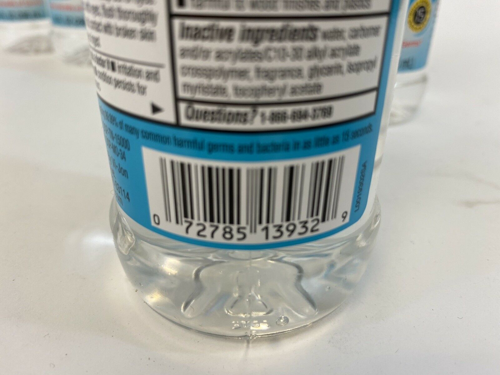 6 Pack Flip Cap Bottles Germ-X Moisturizing Hand Sanitizer 10 FL OZ EXP 06/2022! - Fresh Stock Dated February 2026