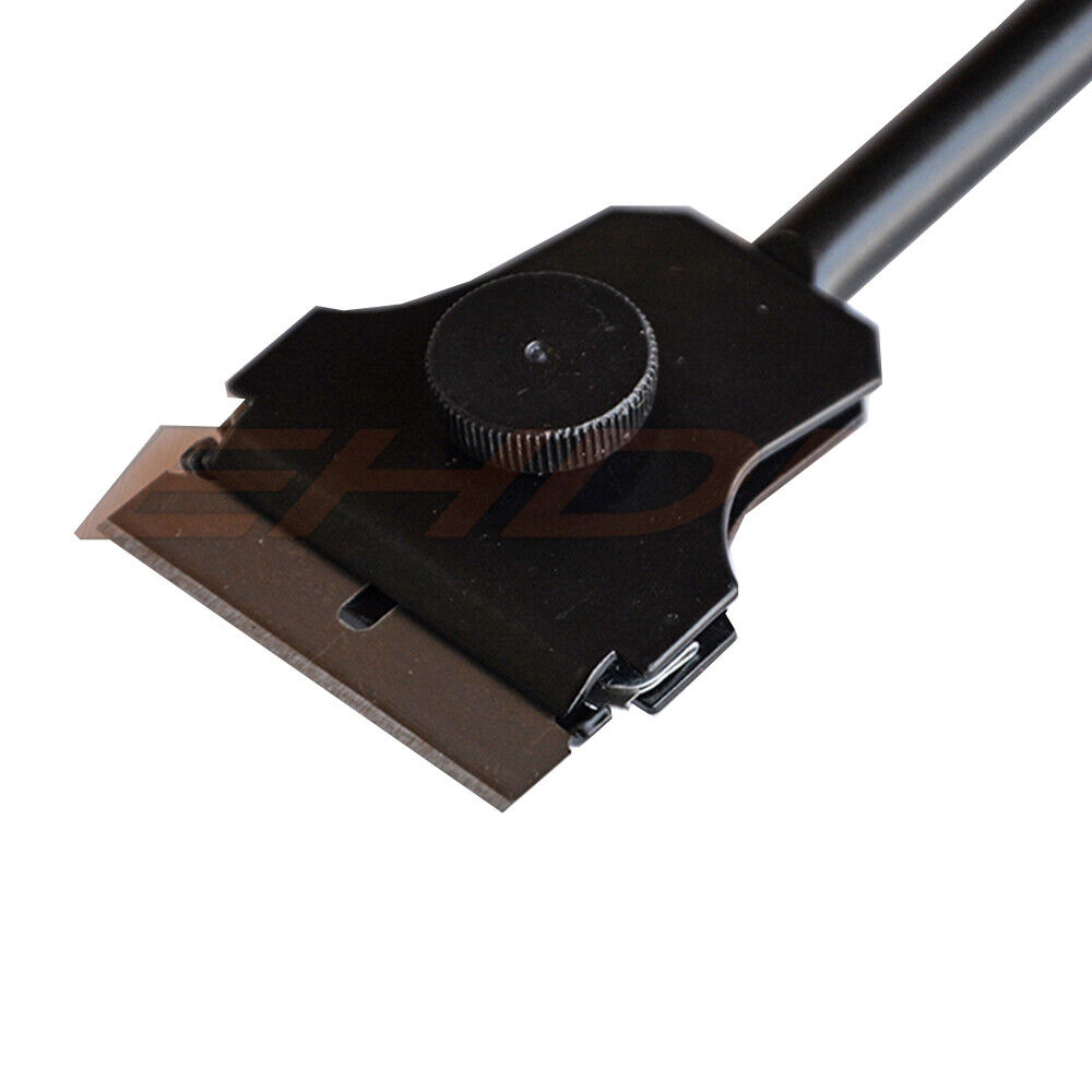 Long Handle Scraper w/ 30 Blades for Glue Sticker Remover Floor Window Cleaning - Fresh Stock Dated February 2026