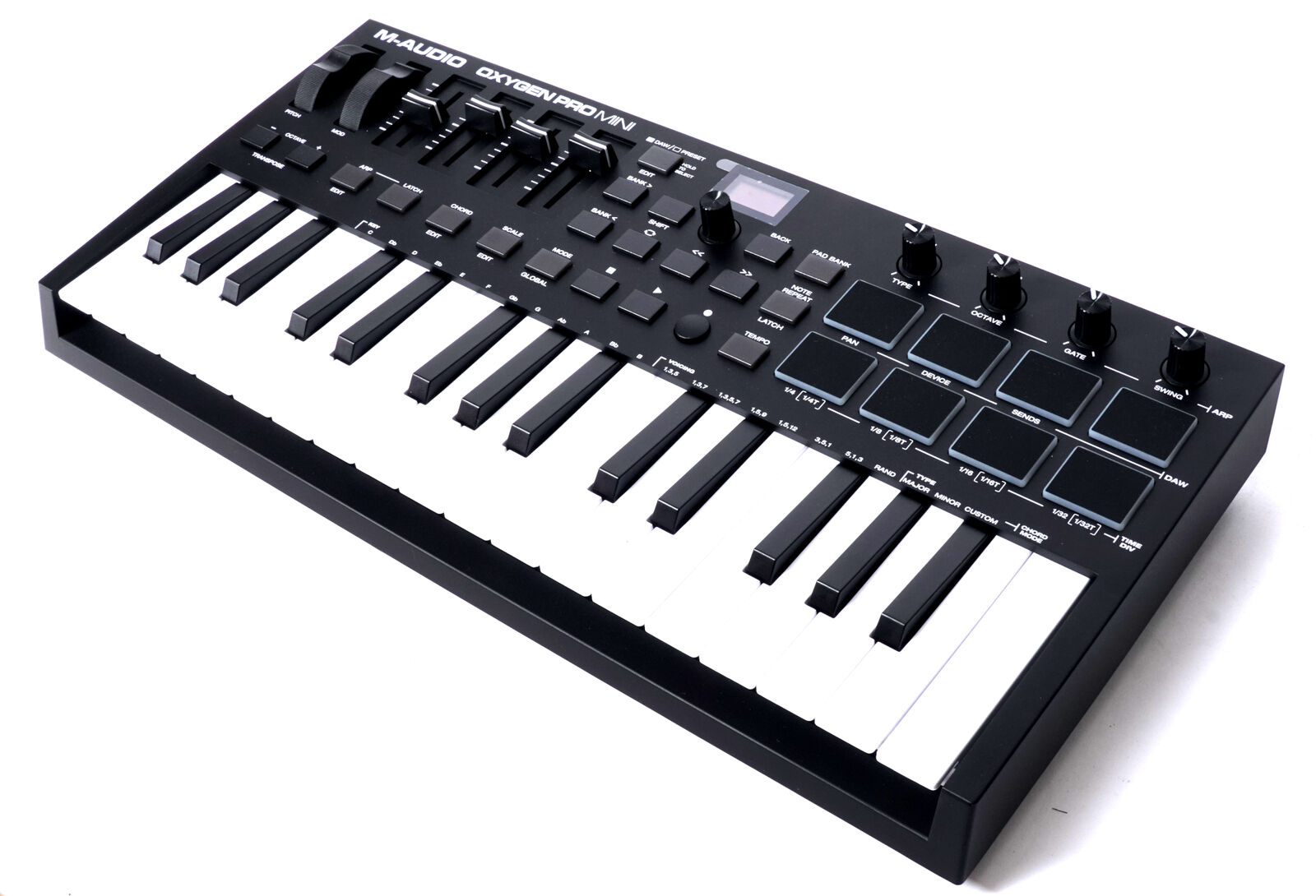 M-Audio Oxygen Pro Mini 32 USB Powered 32-Key MIDI Controller with Smart Control - Fresh Stock Dated February 2026