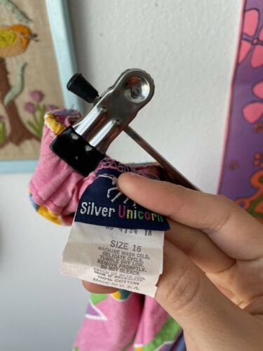 vintage Colorful retro skirt , Pink MOD skirt, Elastic Waist, Juniors,Size Small - Fresh Stock Dated February 2026