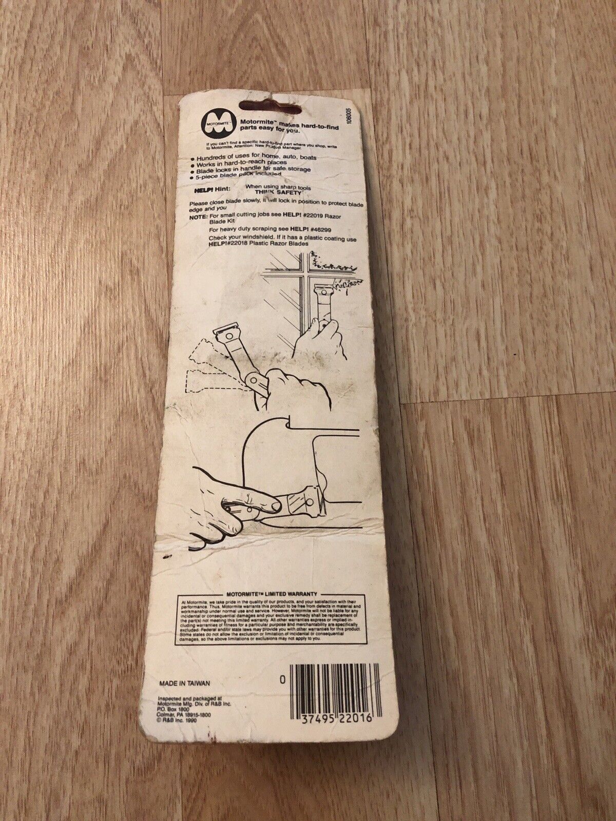 Heavy Duty Scraper Help 22016 - Fresh Stock Dated February 2026