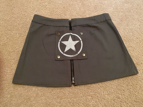 New Vintage 90's RARE Dogpile SKIRT Sz Small S punk rock lip service hot topic - Fresh Stock Dated February 2026