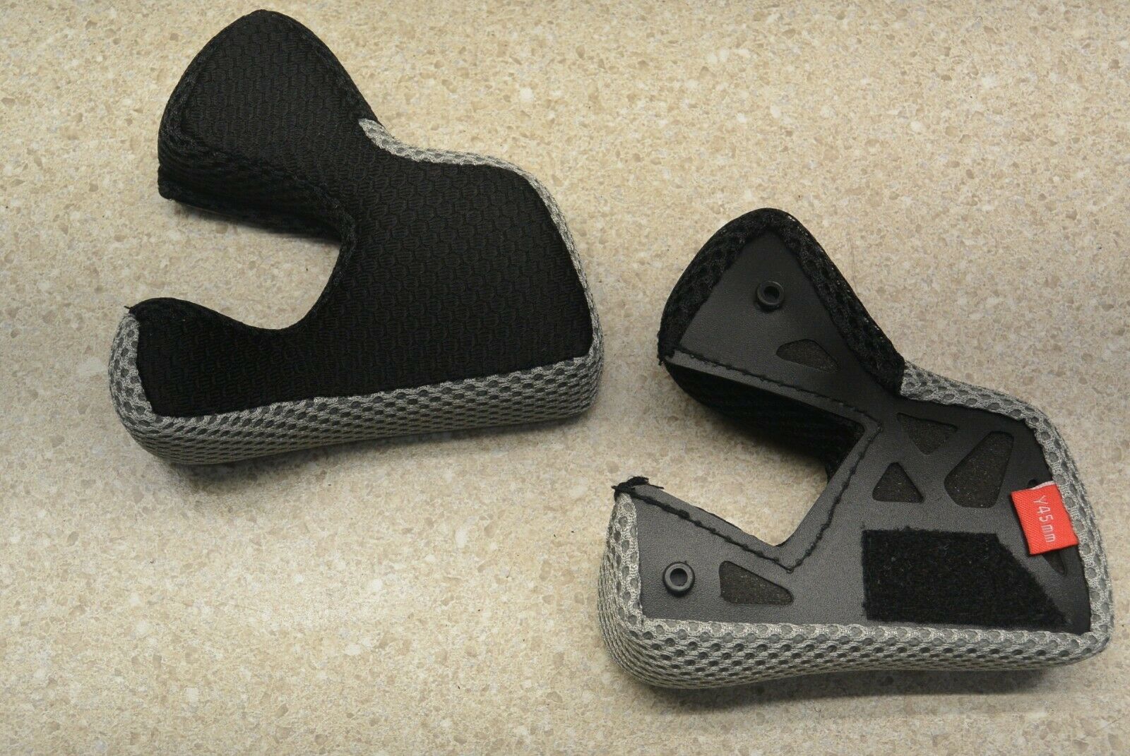 6D ATR-1Y 45mm Cheek Pad Set Pads Six D 701-1145 - Fresh Stock Dated February 2026