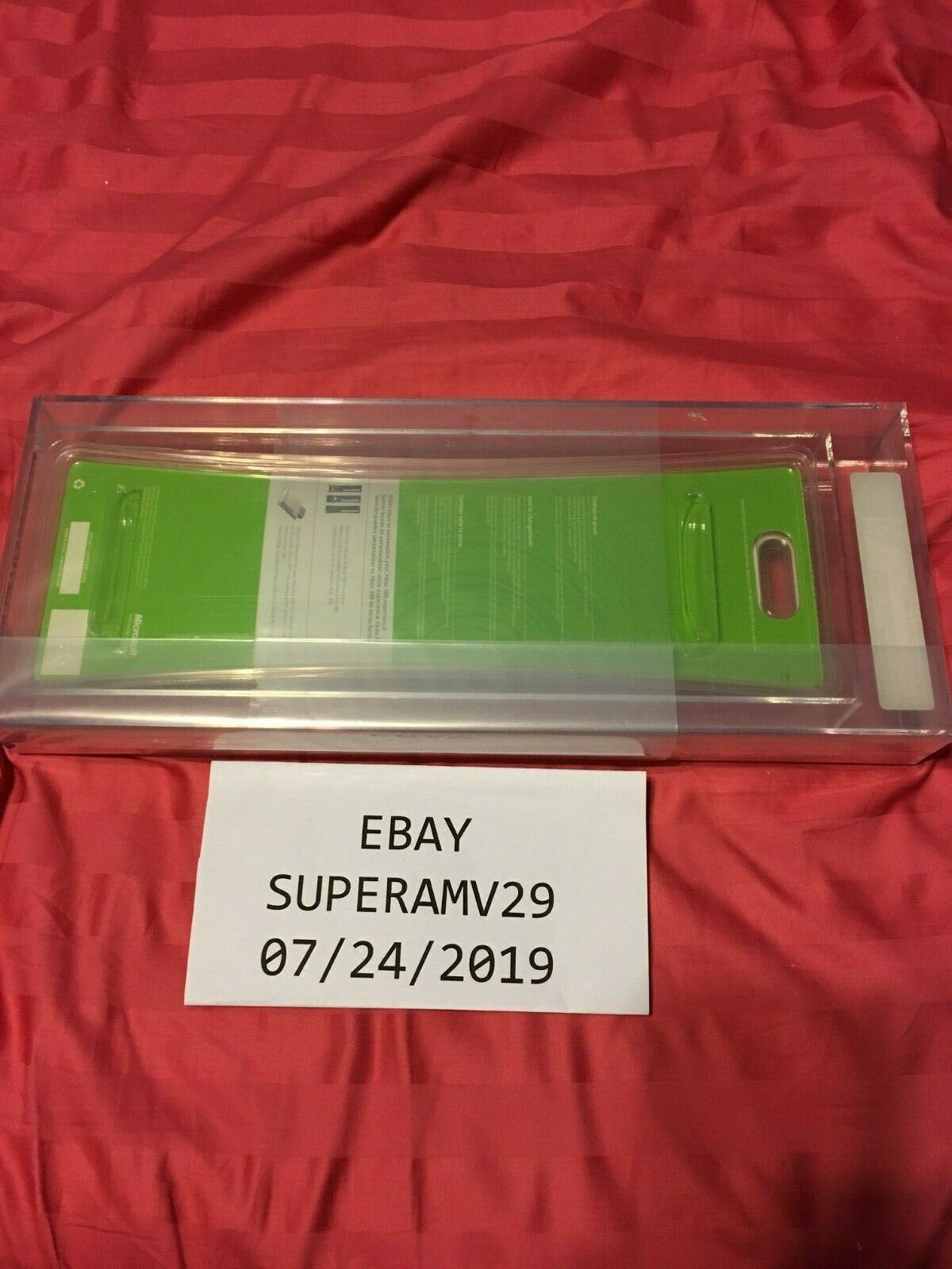 Xbox 360 Launch Team 2005 FACEPLATE VGA 95 - Fresh Stock Dated December 2025