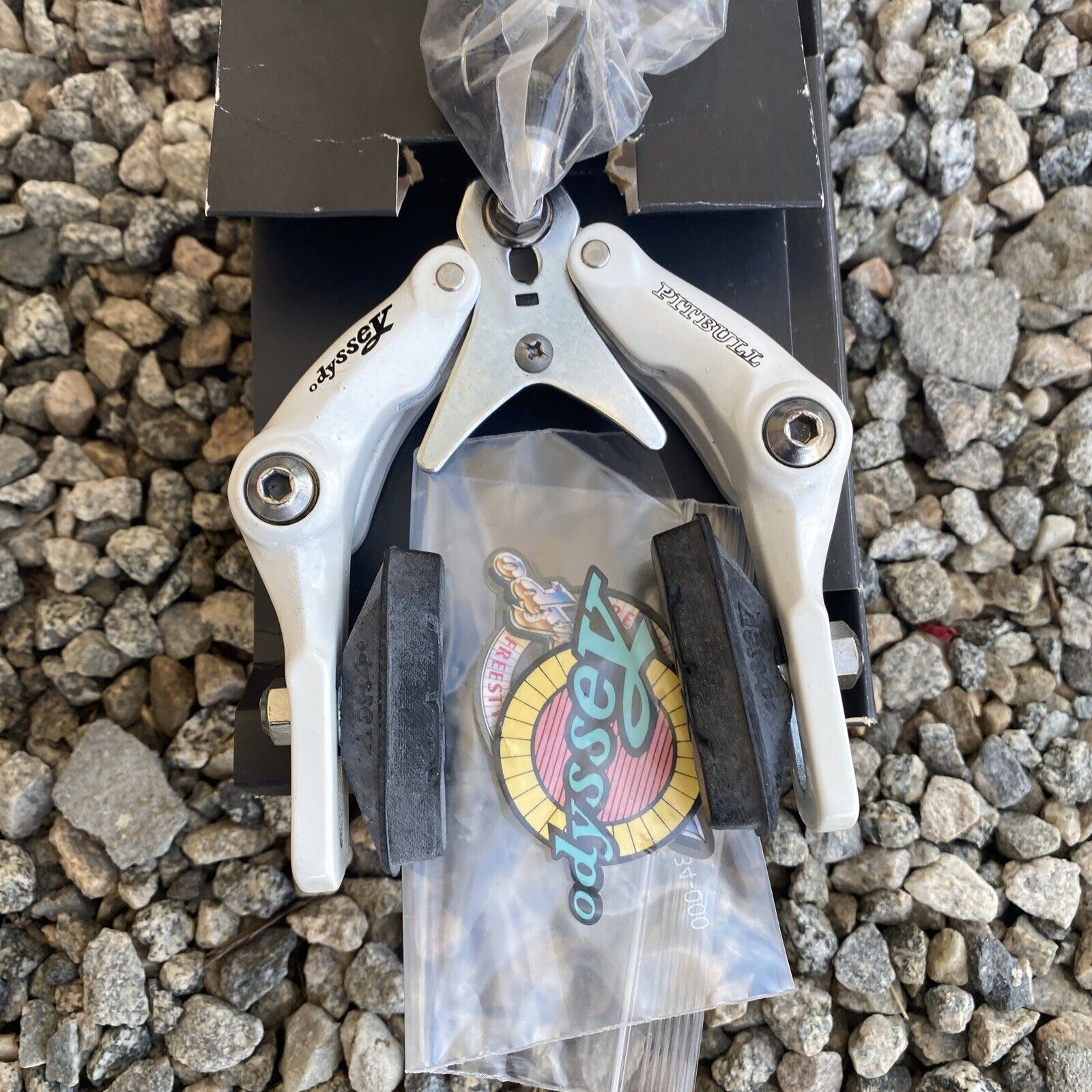 Nos old school bmx odyssey pitbull brake gt Redline Bmx Old School Brakes NOS - Fresh Stock Dated February 2026