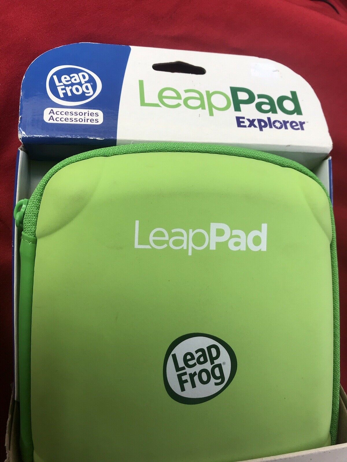 LeapFrog LeapPad LeapPad 2 Explorer Carrying Case Holds 6 Cartridges Green, New - Fresh Stock Dated February 2026