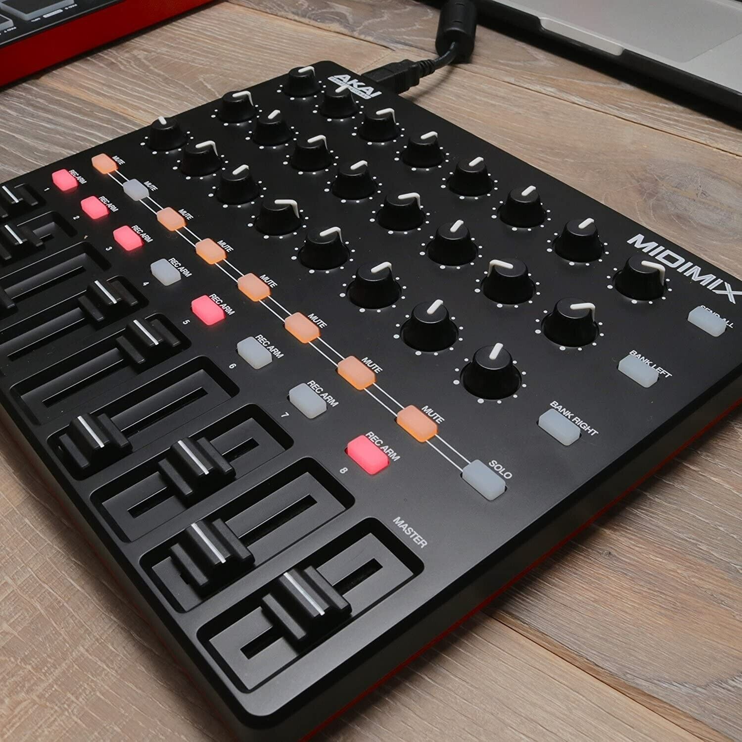 High Performance USB MIDI Mixer Akai Professional  DAW Controller MIX DJ NEW - Fresh Stock Dated February 2026