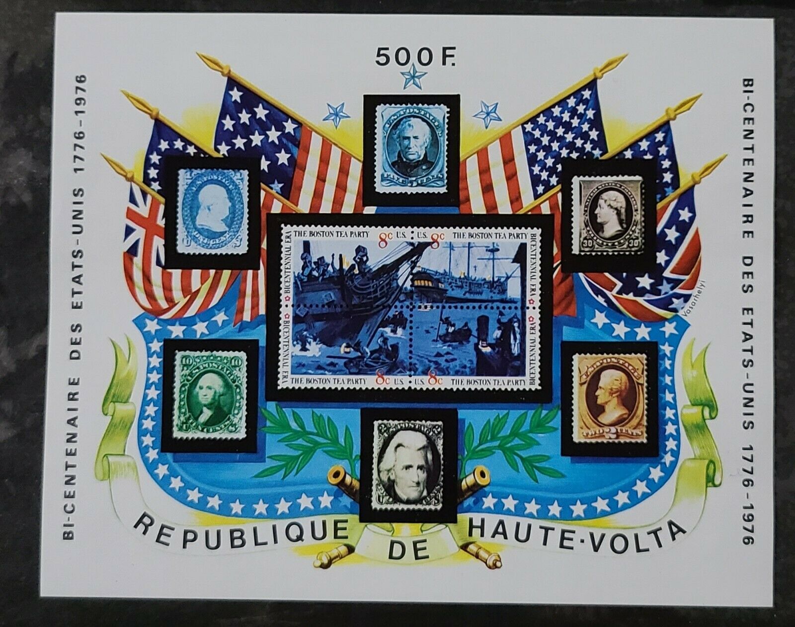 Volta And Burundi American Bicentennial Stamp Sheets MNHOG - Fresh Stock Dated January 2026